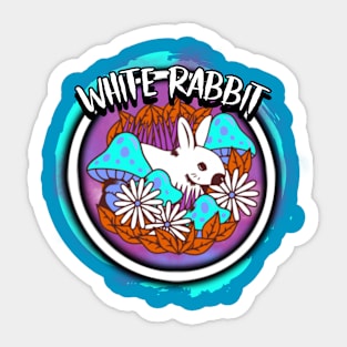 White Rabbit Sticker